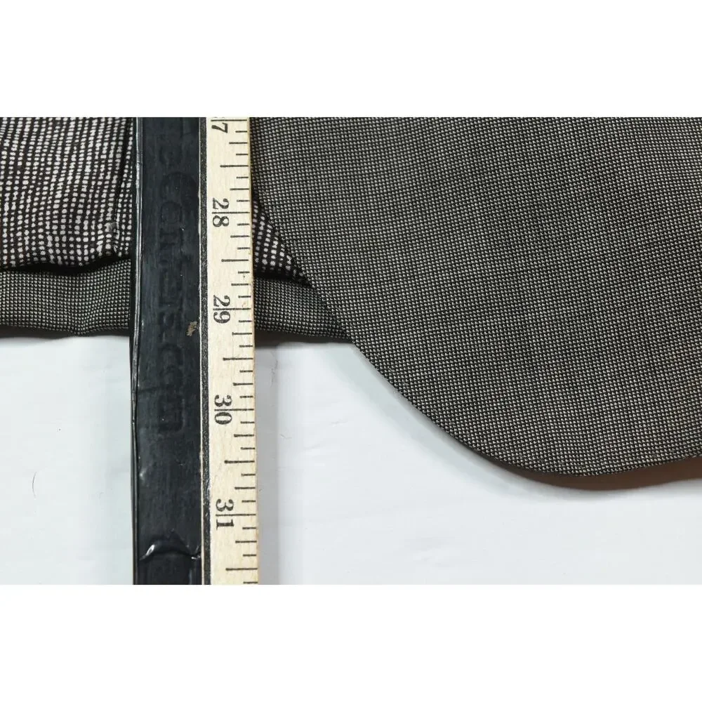 Hugo Boss Sportscoat Blazer Mens 40R Brown Two-Button Slim Fit Super 100 Wool